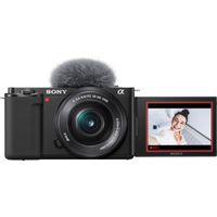 Sony - Alpha ZV-E10 Kit Mirrorless Vlog ...