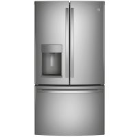 GE - ENERGY STAR 27.7 Cu. Ft. Fingerprint Resistant French-Door Refrigerator - Stainless Steel