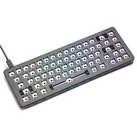 Drop ALT Mechanical Keyboard — 65% (67 Key) Gaming Keyboard, Hot-Swap Switches, Programmable Macros, RGB LED Backlighting, USB-C, Doubleshot PBT, Aluminum Frame (Barebones, Black)
