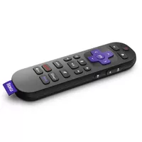 Roku Voice Remote Pro (2nd Edition) ,  Rechargeable Replacement Voice Remote, Backlit Buttons & Hands-Free Voice Controls - Black