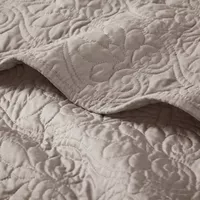 Khaki Quebec Oversized Quilted Throw 60x70"