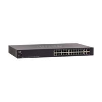 Cisco SG250X-24 Smart Switch with 24 Gigabit Ethernet (GbE) + 4 10 Gigabit Ethernet SFP+, Limited Lifetime Protection (SG250X-24-K9-NA)