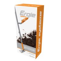 Ergie Systems ERG-CLTV45 Steel Shaft Garden Soil Cultivator | 54-Inch | 4 Tines