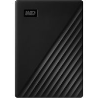WD - My Passport 4TB External USB 3.0 Portable Hard Drive - Black
