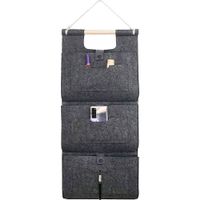 SaharaCase - Hanging Wall Storage Bag for Most Cell Phones and Tablets - Gray