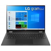 LG Gram 16" Black Ultra-Slim Laptop Intel Evo i7-1165G7 16GB RAM 2TB SSD, Intel Iris Xe Graphics