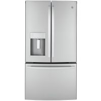 GE ENERGY STAR 22.2 Cu. Ft. Stainless Steel Counter-Depth French-Door Refrigerator