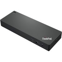 Lenovo - ThinkPad Universal Thunderbolt 4 Docking Station - Black