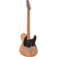 Charvel Pro-Mod So-Cal Style 2 24 HH 2PT CM Ash Electric Guitar, Caramelized Maple Fingerboard, Natural Ash