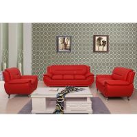 Michael Segura 3PC Living Room Set - Red