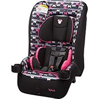 Disney Baby Jive 2 in 1 Convertible Car Seat,Rear-Facing 5-40 pounds and Forward-Facing 22-65 pounds, Minnie Stripes Minnie Stripes