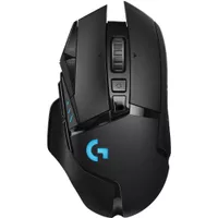 Logitech - G502 Lightspeed Wireless Gaming Mouse, Black