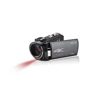 Minolta MN4K25NV 4K Ultra HD 30MP 3" Touchscreen Camcorder with Night Vision, Black