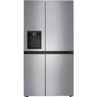 LG 27-Cu. Ft. Side-by-Side Refrigerator, Stainless Steel Look