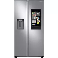 Samsung - 26.7 cu. ft. Side-by-Side Smar...