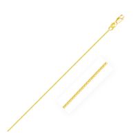 10k Yellow Gold Gourmette Chain 1.0mm (16 Inch)