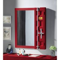 ACME Cargo Vanity Mirror, Red