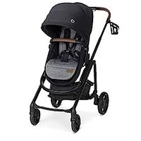 Maxi-Cosi Tayla Max Modular Stroller, Multiple Modes of use: Stroller seat Instantly converts to a Lie-Flat Carriage and Both are Reversible for Parent- or World-Facing Views, Onyx Wonder