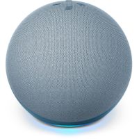 Amazon - Echo (4th Gen) With premium sound smart home hub and Alexa - Twilight Blue