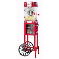 Nostalgia Retro 2.5-Ounce Popcorn Cart - Red