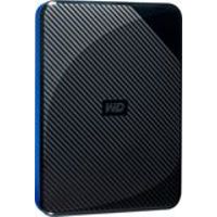 WD - Gaming Drive 2TB External USB 3.0 Portable Hard Drive - Black Top With Blue Bottom
