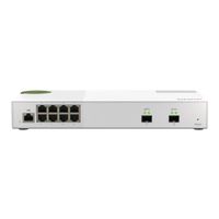 Qnap QSW-M2108-2S 10-Port Management Switch with 8x 10GbE SFP+/RJ45 Combo and 2x 10GbE SFP+ Ports
