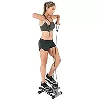 Sunny Health & Fitness Mini Stepper for Exercise Low-Impact Stair Step Cardio Equipment with Digital Monitor