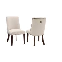 Adamle Dining Chair Espresso Natural