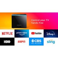 Certified Refurbished Fire TV Cube, hands-free with Alexa built in, 4K Ultra HD, streaming media player, released 2019 (Refurbished)