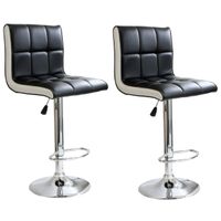 AmeriHome 2-tone Padded Bar Stool (Set o...