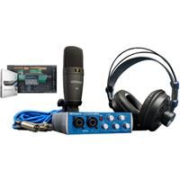 PreSonus AudioBox 96 Studio Complete Hardware/Software Recording Kit, Includes AudioBox USB 96 Interface, Studio One 3 Artist Software, M7 Microphone and HD7 Headphones
