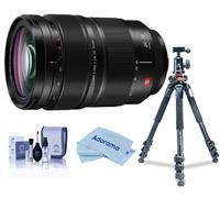 Panasonic Lumix S PRO 24-70mm F/2.8 L-Mount Lens - with Vanguard Alta Pro 264AT Tripod and TBH-100 Head with Arca-Swiss Type QR Plate, Cleaning Kit, Microfiber Cloth