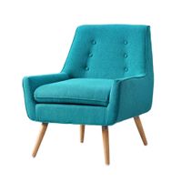 Arlo Bright Blue Chair - Trelis Chair - Bright Blue