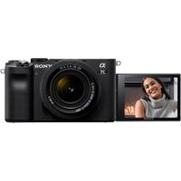 Sony - Alpha 7C Full-frame Compact Mirrorless Camera with FE 28-60mm F4-5.6 lens - Black