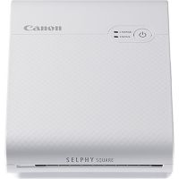 Canon - SELPHY Square QX10 Wireless Photo Printer - White