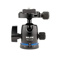 SLIK PBH-535AC Dual Action Ball Head with Arca-Type Quick Release Plate, Black (618-841)