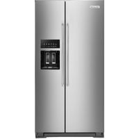 KitchenAid - 22.6 Cu. Ft. Side-by-Side Counter-Depth Refrigerator - Stainless steel