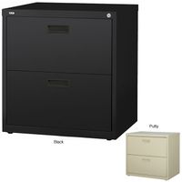 Hirsh HL1000 Series 30-inch Wide 2-drawer Commercial Lateral File Cabinet - Beige