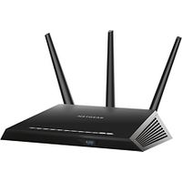 NETGEAR - Nighthawk Dual-Band Wireless-AC Router with 4-Port Ethernet Switch
