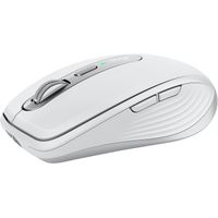 Logitech - MX Anywhere 3 Wireless Bluetooth Fast Scrolling Mouse with Customizable Buttons - Pale Gray