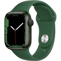 Apple Watch Series 7 - GPS 41mm Green Aluminum Case - Clover Sport Band