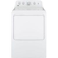 GE GTD42GASJWW dryer - front loading - freestanding - white on white