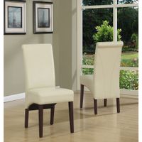 WYNDENHALL Franklin Parson Chairs (Set of 2) - Satin Cream