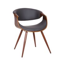 Carson Carrington Skibby Wood and Fabric Mid-century Dining Chair - Grey