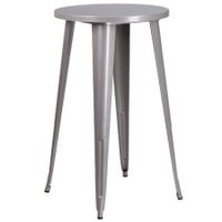 Flash Furniture 24'' Round Metal Indoor-Outdoor Bar Height Table, Multiple Colors