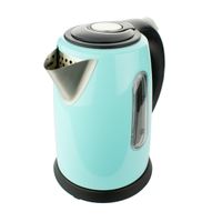 Brentwood 1 Liter Stainless Steel Cordless Electric Kettle in Blue - Blue