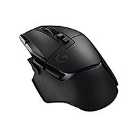 Logitech G502 X Lightspeed Wireless Gaming Mouse - Optical Mouse with LIGHTFORCE Hybrid Optical-Mechanical switches, Hero 25K Gaming Sensor, Compatible with PC - macOS/Windows - Black