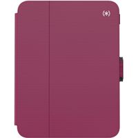 Speck - Balance Folio Case with Microban for iPad Mini 6 - Verry Berry Red / Slate Grey