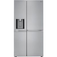 LG 27-Cu. Ft. Side-by-Side Door-in-Door Refrigerator with Craft Ice, Stainless Steel