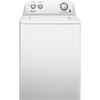 Amana - 3.5 Cu. Ft. High Efficiency Top Load Washer with Dual Action Agitator - White